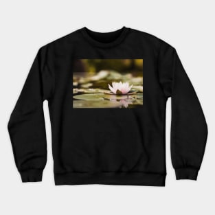 Meditation Wall Art Print - Water Lily Meditation - canvas, Photo print, artboard print, poster Canvas Print Crewneck Sweatshirt